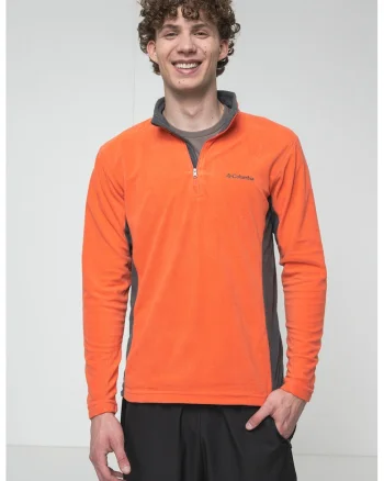 Bluza de trening pentru trekking Klamth Range II, Portocaliu