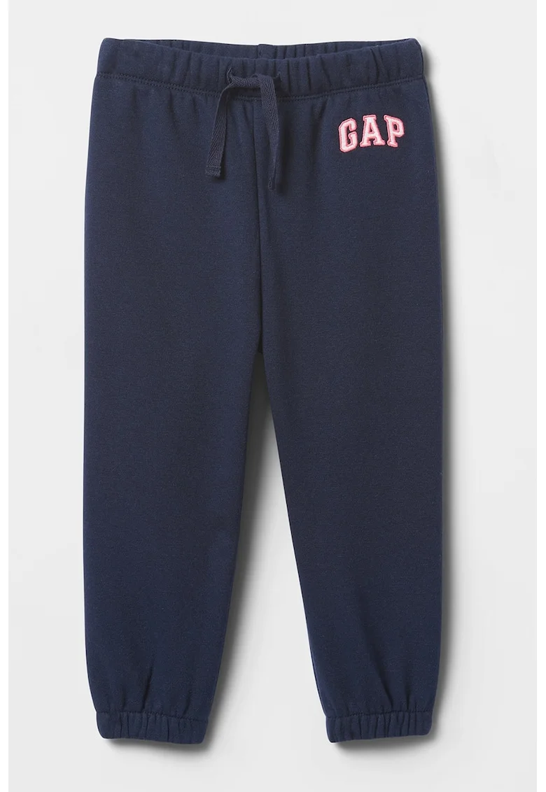 Pantaloni de trening cu talie ajustabila, Bleumarin
