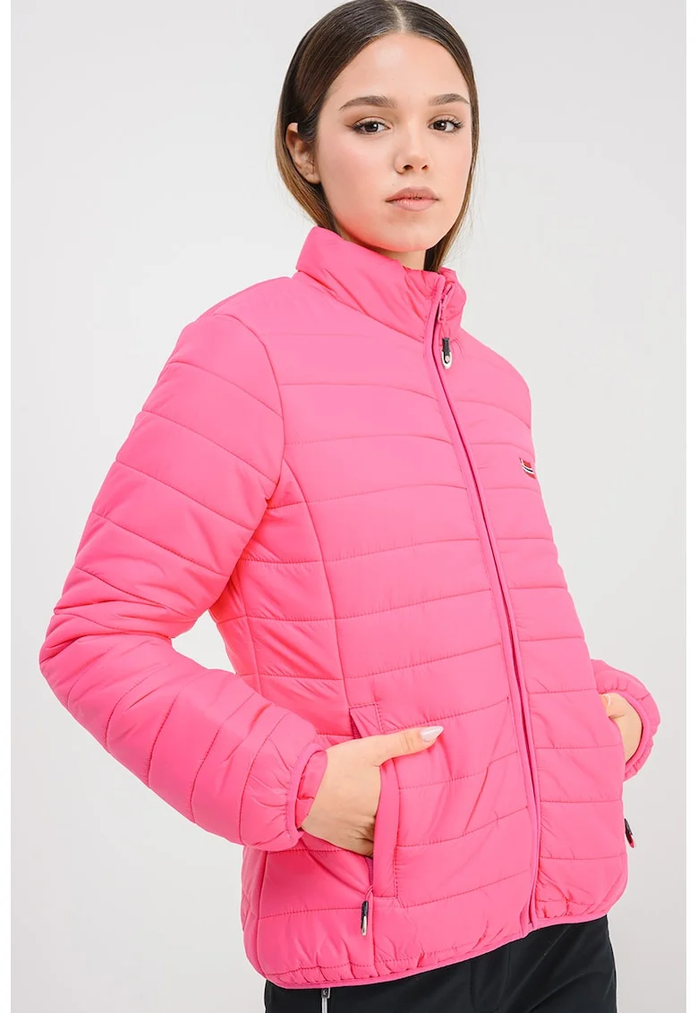 Geaca matlasata cu vatelina Atika, Fucsia