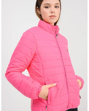 Geaca matlasata cu vatelina Atika, Fucsia