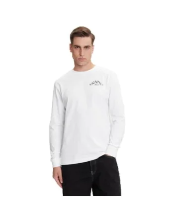 Bluza sport barbati,  bumbac, alb,