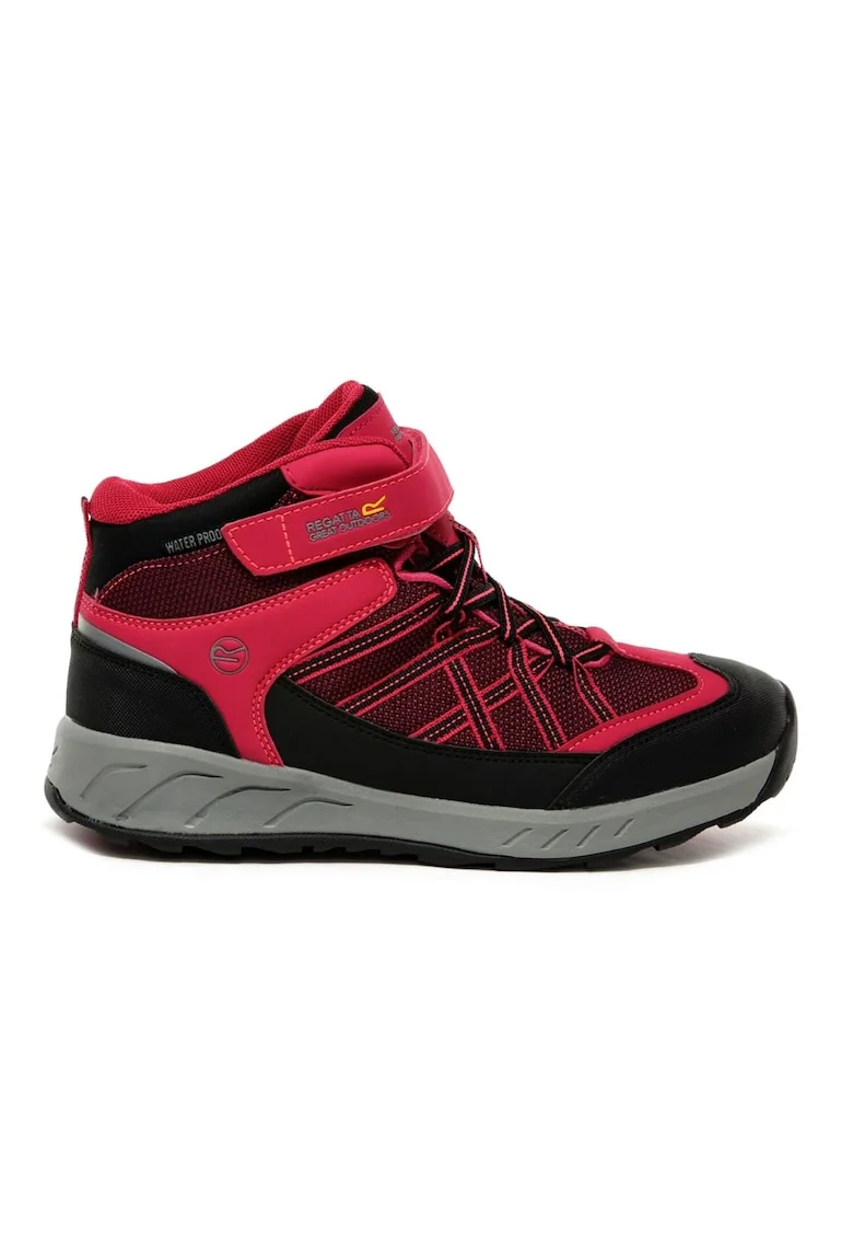 Pantofi de trekking impermeabili pentru fete  Samaris V Mid roz sintetic