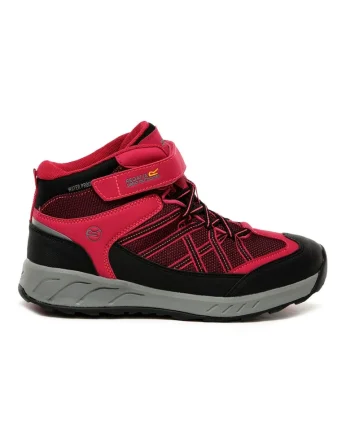 Pantofi de trekking impermeabili pentru fete  Samaris V Mid roz sintetic