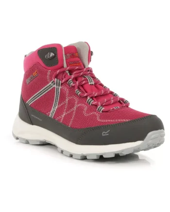 Pantofi dama,  Samaris Lite Mid, membrana Isotex, pentru drumetie, poliester, roz