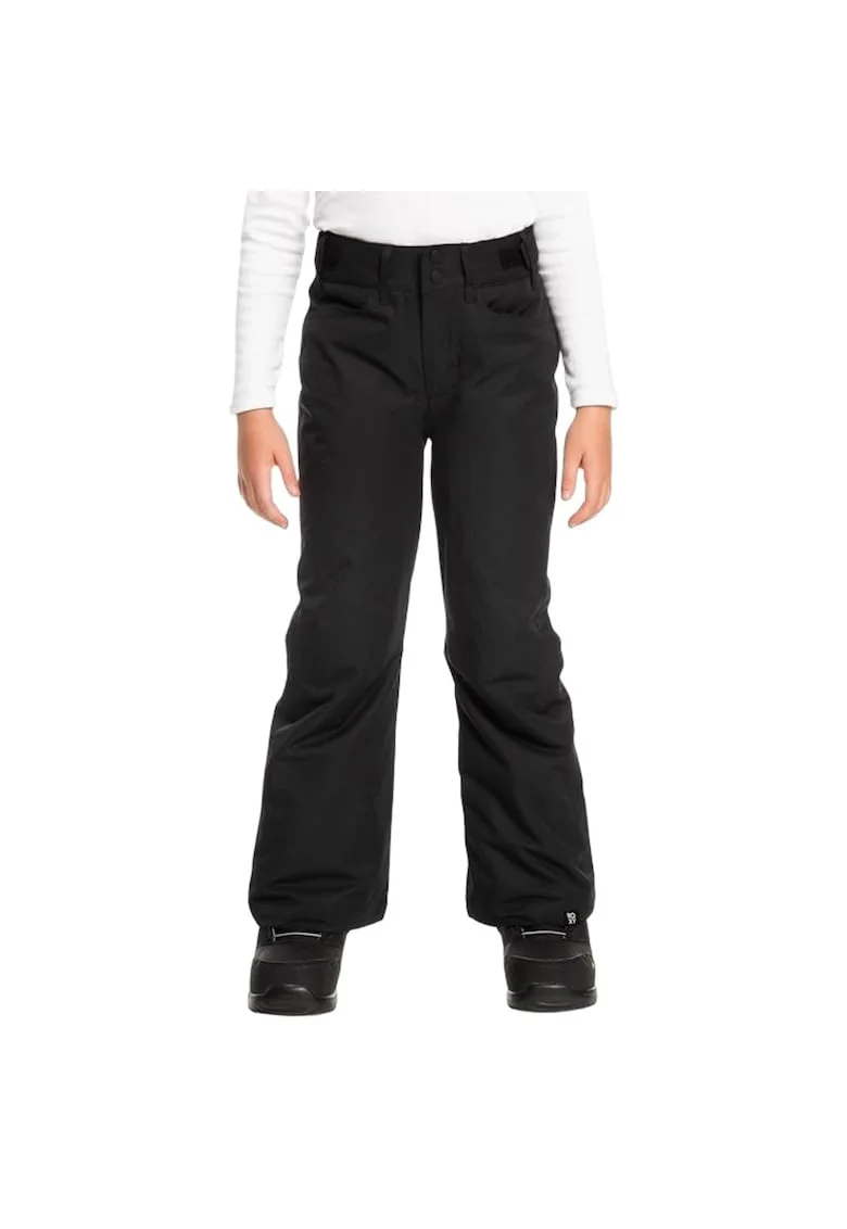 Pantaloni ski pentru fete,  Backyard, Poliester, Negru