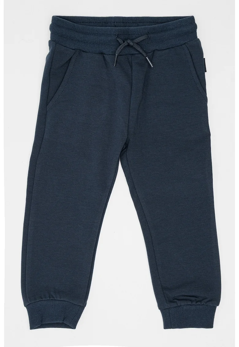 Pantaloni de trening cu snur, Bleumarin