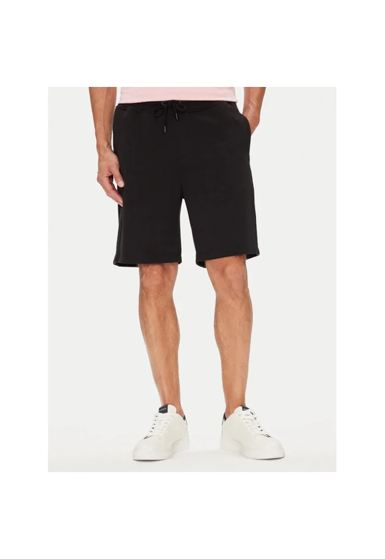 Pantaloni sport barbati  negru, material respirabil
