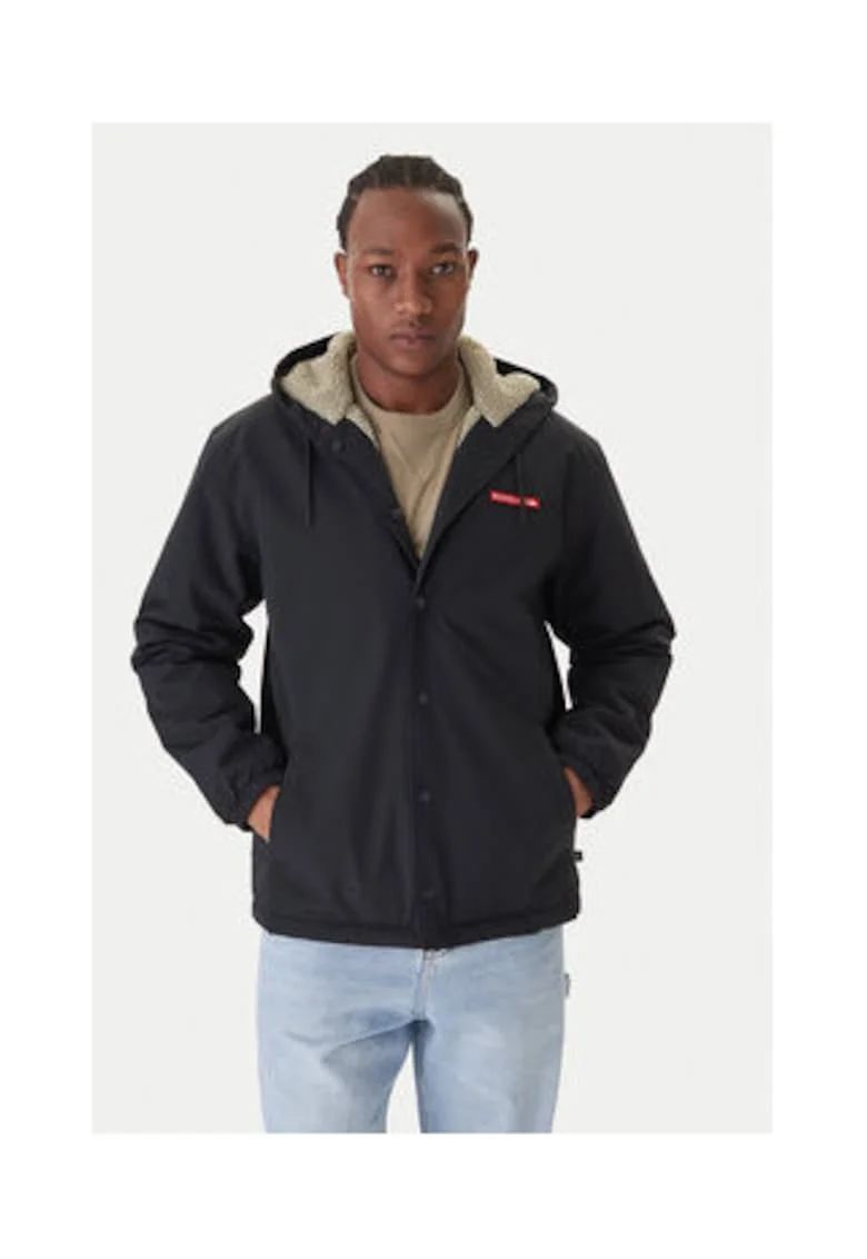 Geaca de tranzitie barbati,  neagra, bumbac si nailon,