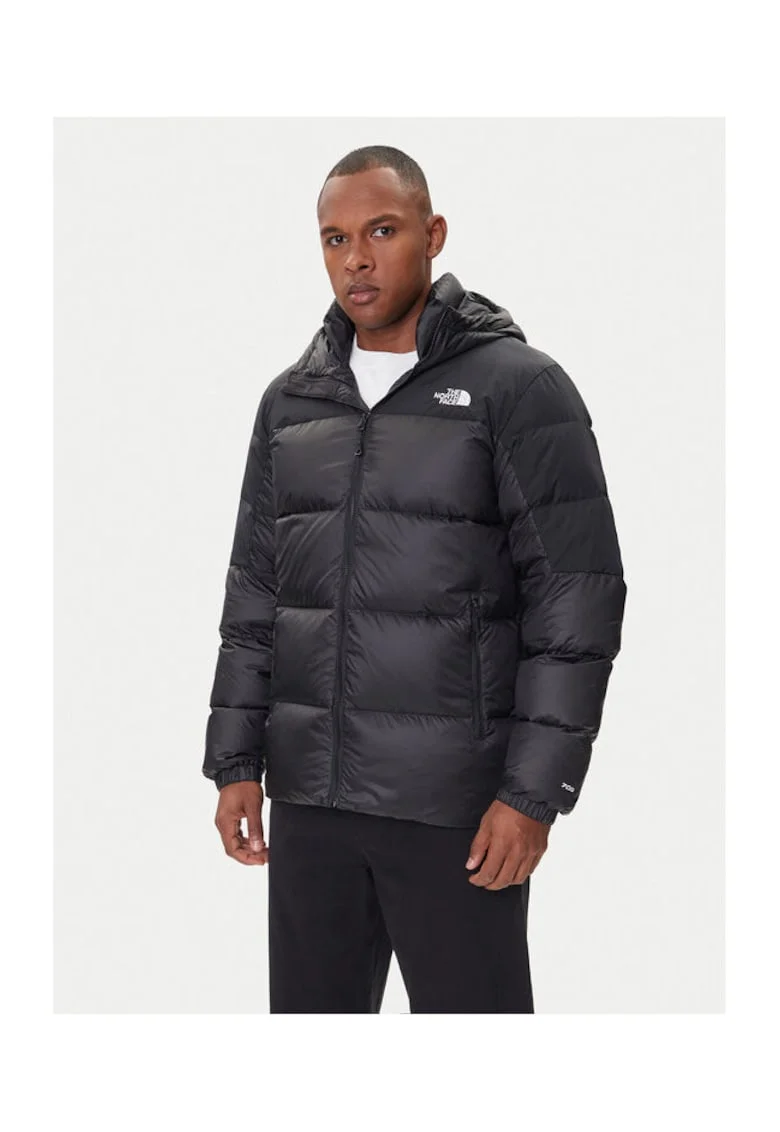Geaca puf barbati,  100% poliester reciclat, Negru