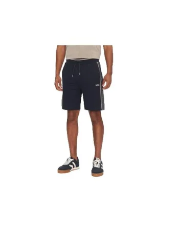 Pantaloni sport barbati,  bumbac/poliester, bleumarin