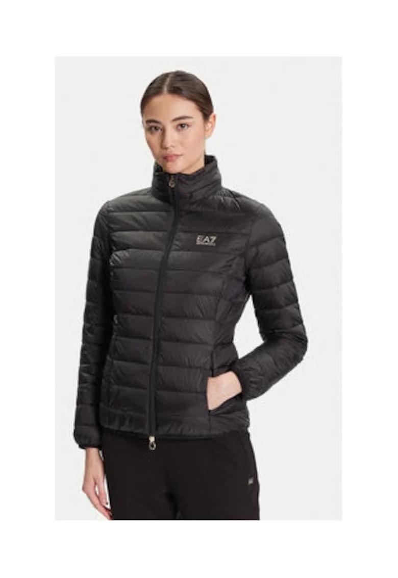 Geaca de tranzitie dama, Emporio Armani  neagra, poliamida
