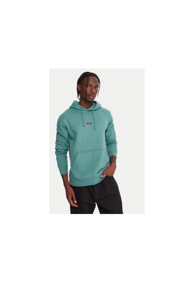 Hanorac sport barbati,  bumbac/poliester, turcoaz,