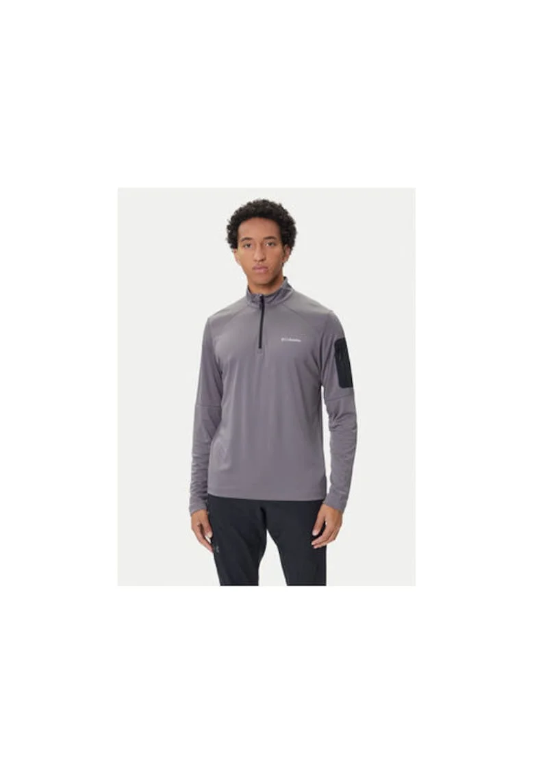 Bluza tehnica Barbati,  Gri, 100% poliester