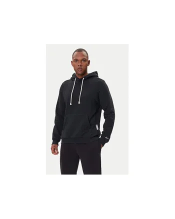 Hanorac sport barbati,  poliester/bumbac, negru