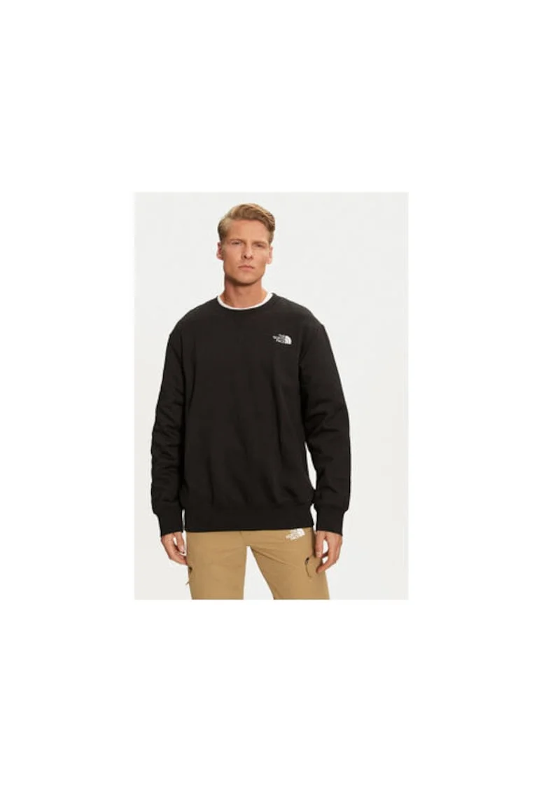 Bluza sport barbati,  bumbac/poliester, negru,