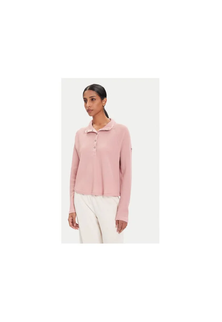 Bluza sport dama,  roz, 100% poliester,