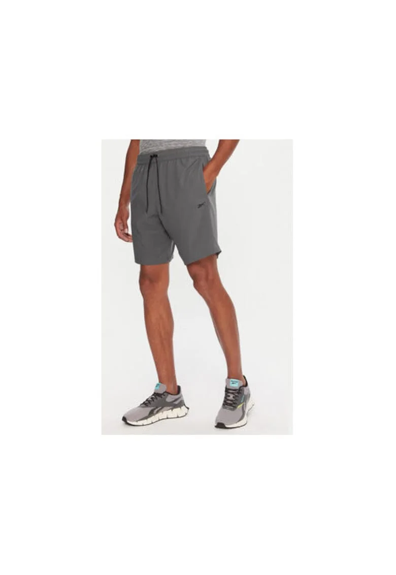 Pantaloni scurti pentru barbati,  poliester, gri