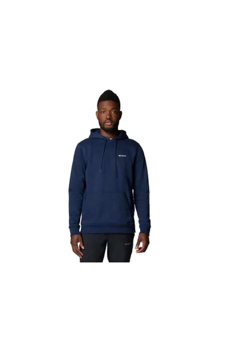 Hanorac sport  bleumarin, bumbac/poliester