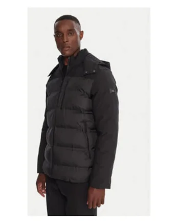 Geaca de iarna barbati,  neagra, 100% poliester,