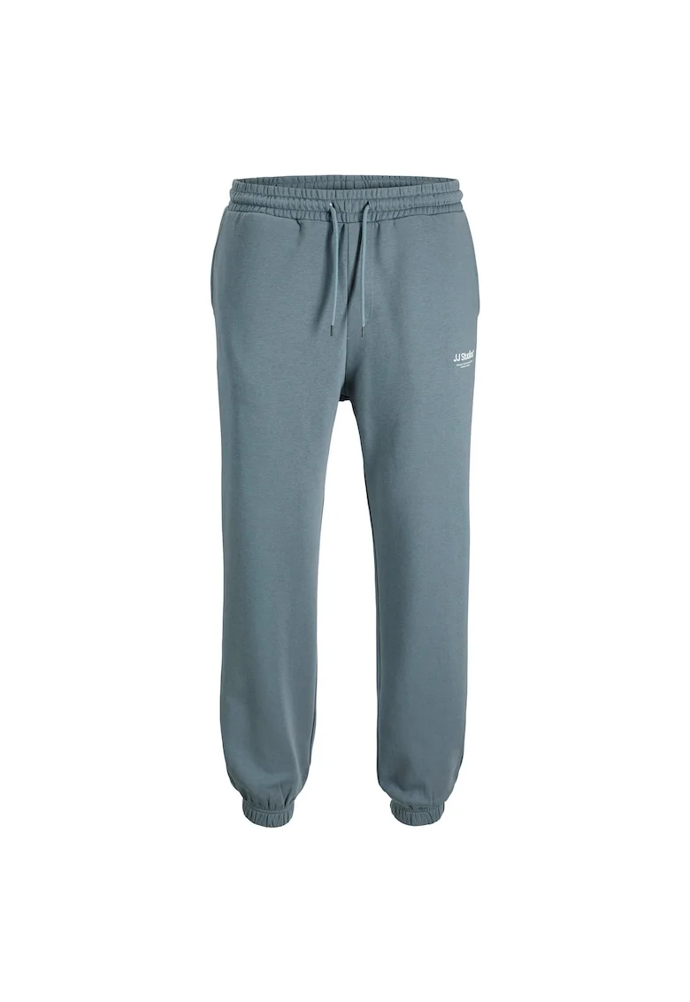 Pantaloni de trening, Jack Jones, bumbac/poliester, albastru