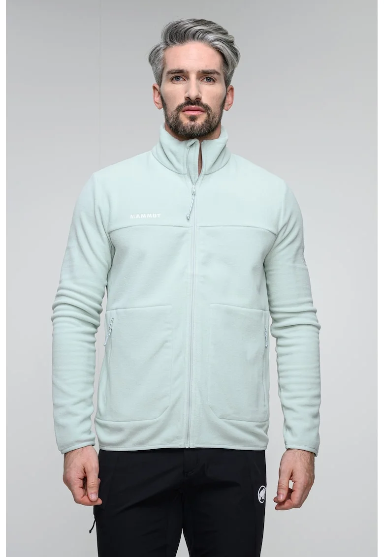 Jacheta usoara din material fleece, pentru drumetii Innominata, Verde menta