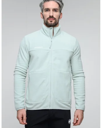 Jacheta usoara din material fleece, pentru drumetii Innominata, Verde menta
