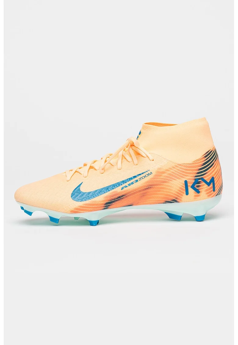 Pantofi pentru fotbal Superfly 10 Acad, Portocaliu deschis/Albastru royal
