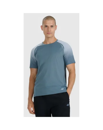 Tricou Sport Barbati,  Reflectorizant, Ventilatie Superioara, Uscare Rapida, Confortabil, Argintiu