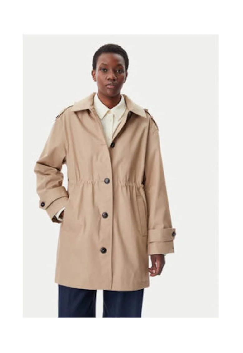 Parka dama,  Bej, 100% bumbac organic