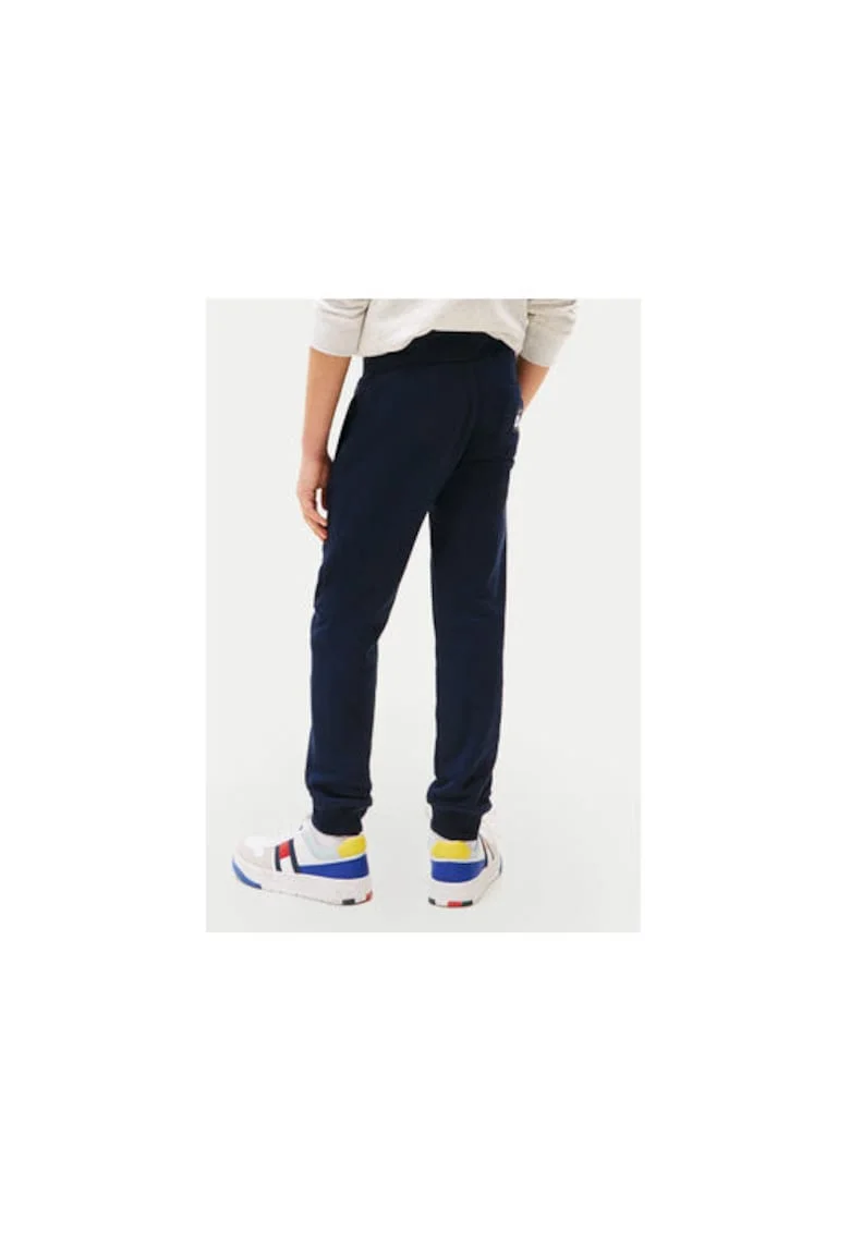 Pantaloni de trening baieti,  Bleumarin, 80% bumbac, 20% poliester reciclat, 7Y