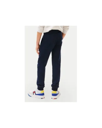 Pantaloni de trening baieti,  Bleumarin, 80% bumbac, 20% poliester reciclat, 7Y