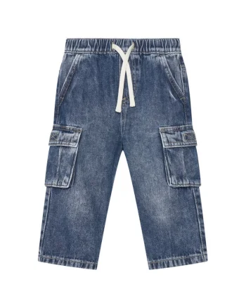 Pantaloni copii,  bleumarin, denim