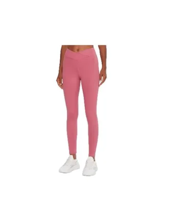 Colanti sport dama,  roz, 85% poliester reciclat, 15% elastan,
