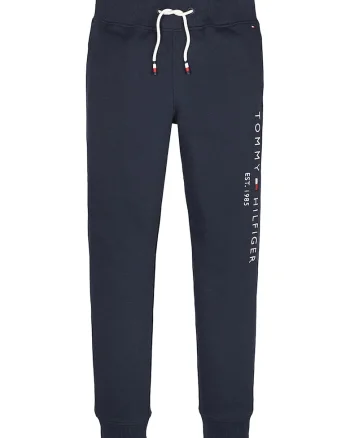 Pantaloni sport cu logo, Bleumarin