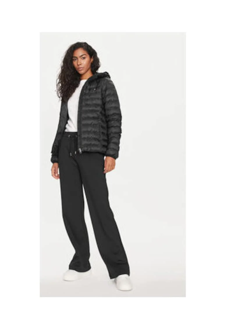 Geaca de tranzitie Dama,  Negru, 100% poliester reciclat,