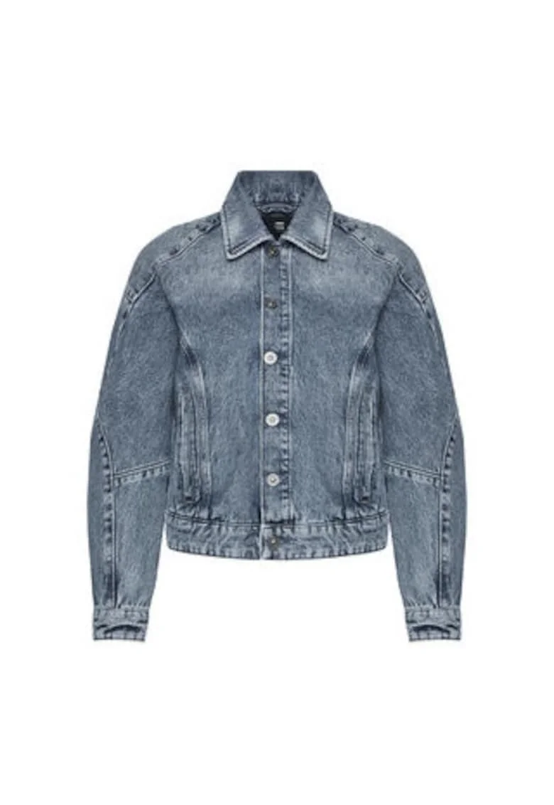 Geaca de blugi Dama, G Star Raw, Albastru, 100% bumbac,