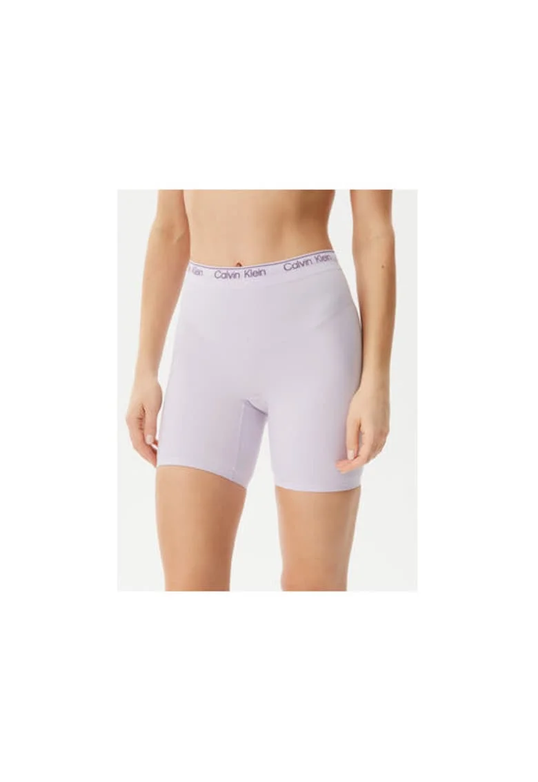 Pantaloni sport dama,  elastan/poliamida/bumbac/poliester, mov, Mov
