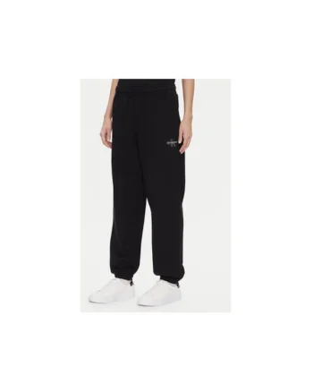Pantaloni sport dama,  negru, bumbac/poliester, Negru