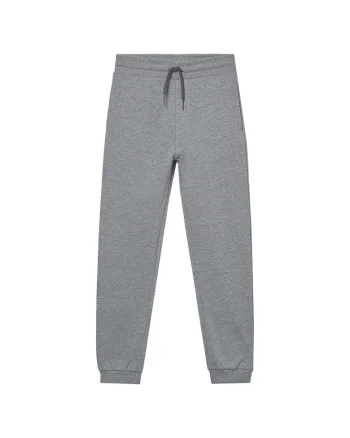 Pantaloni de trening baieti,  bumbac, gri, 140cm