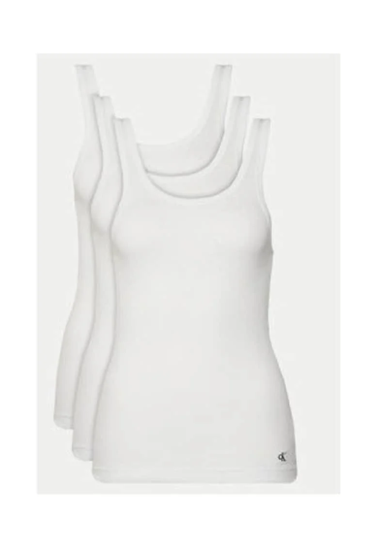 Set 3 maiouri dama,  bumbac, alb,