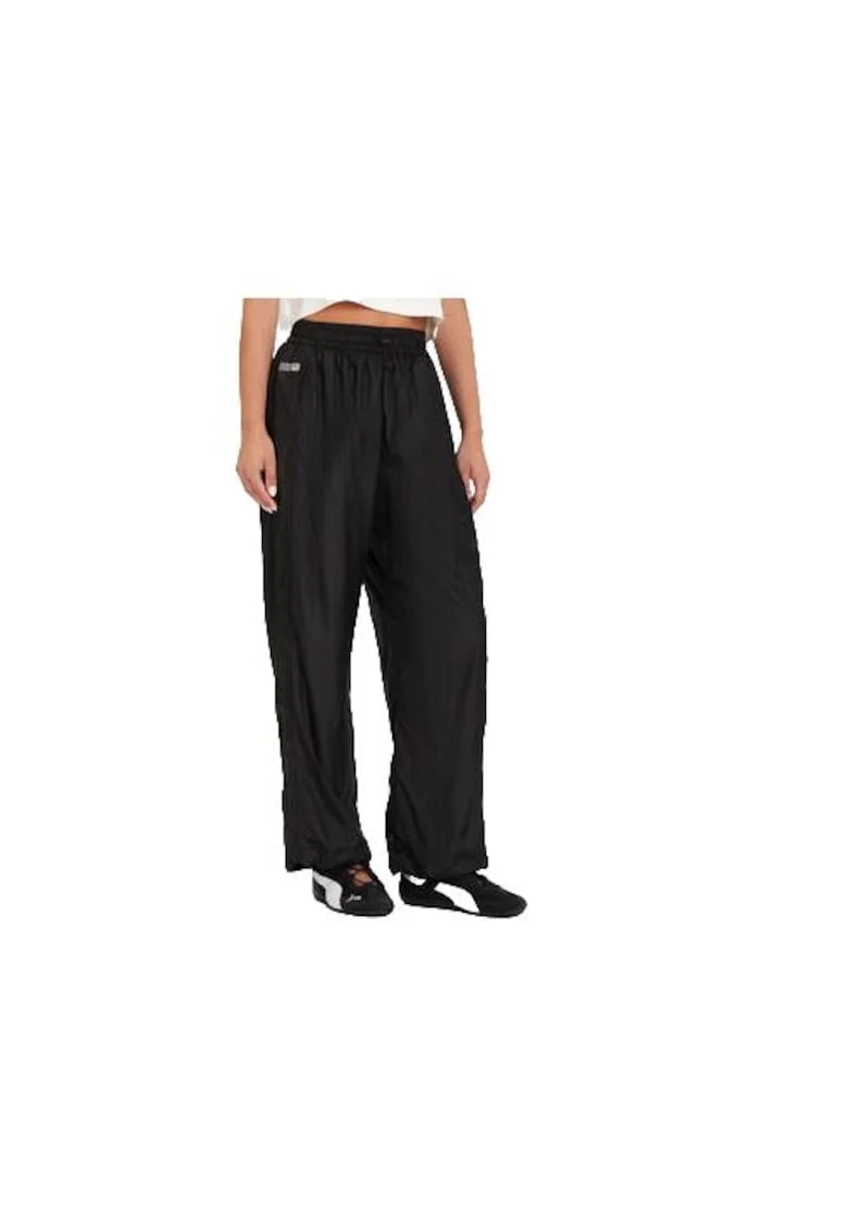 Pantaloni sport dama,  Negru, Nylon