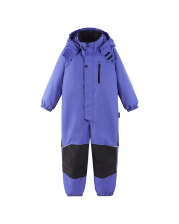 Salopeta  unisex, poliester, albastru/negru