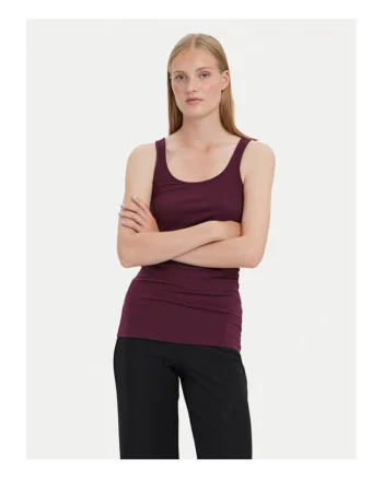 Top Dama,  Mov, 95% bumbac, 5% elastan,