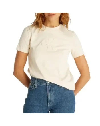 Tricou  CK APPLIQUE REGULAR TEE-J20J225256-AEA