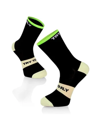 Sosete pentru ciclism CYCLING SOCKS Meryl® Skinlife Black-White