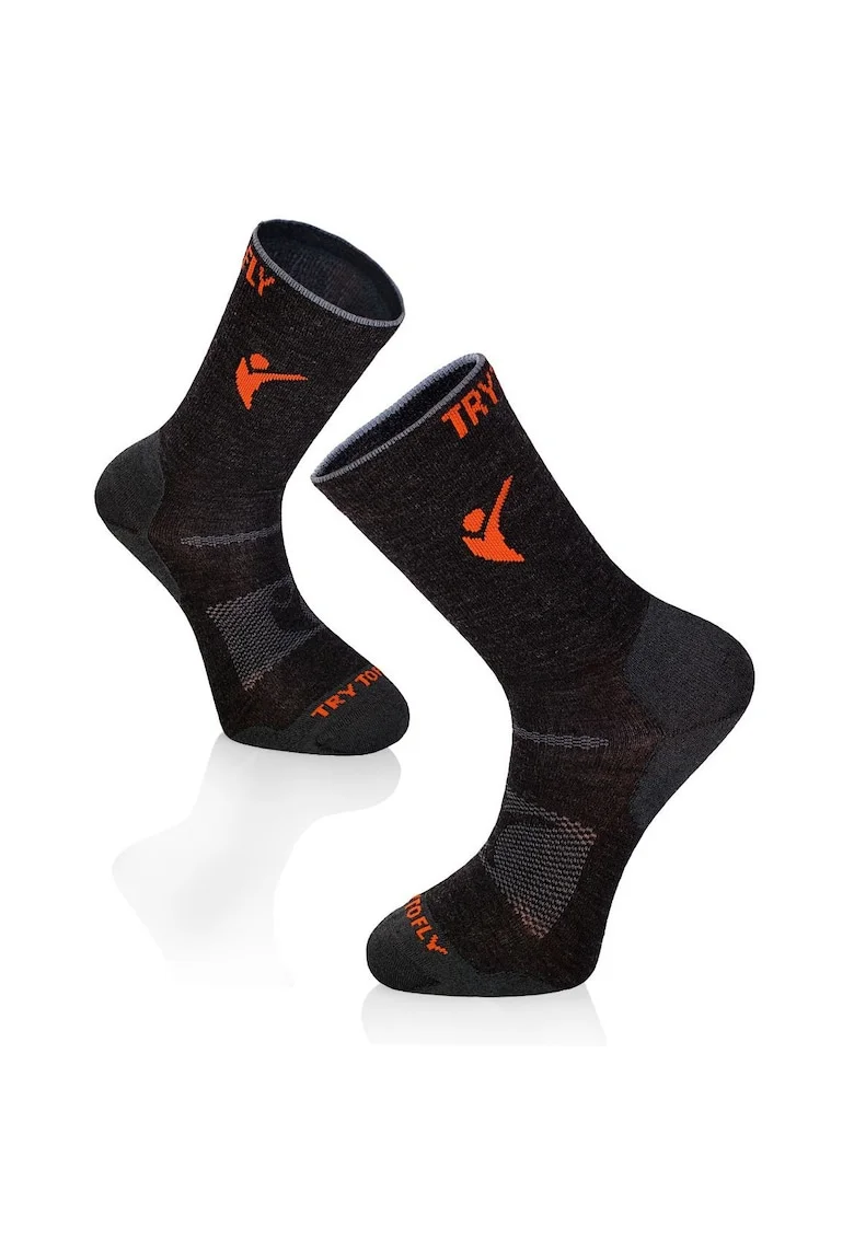 Sosete pentru turism montan, LIGHT HIKING SOCKS Antracit