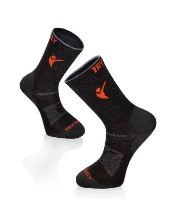 Sosete pentru turism montan, LIGHT HIKING SOCKS Antracit