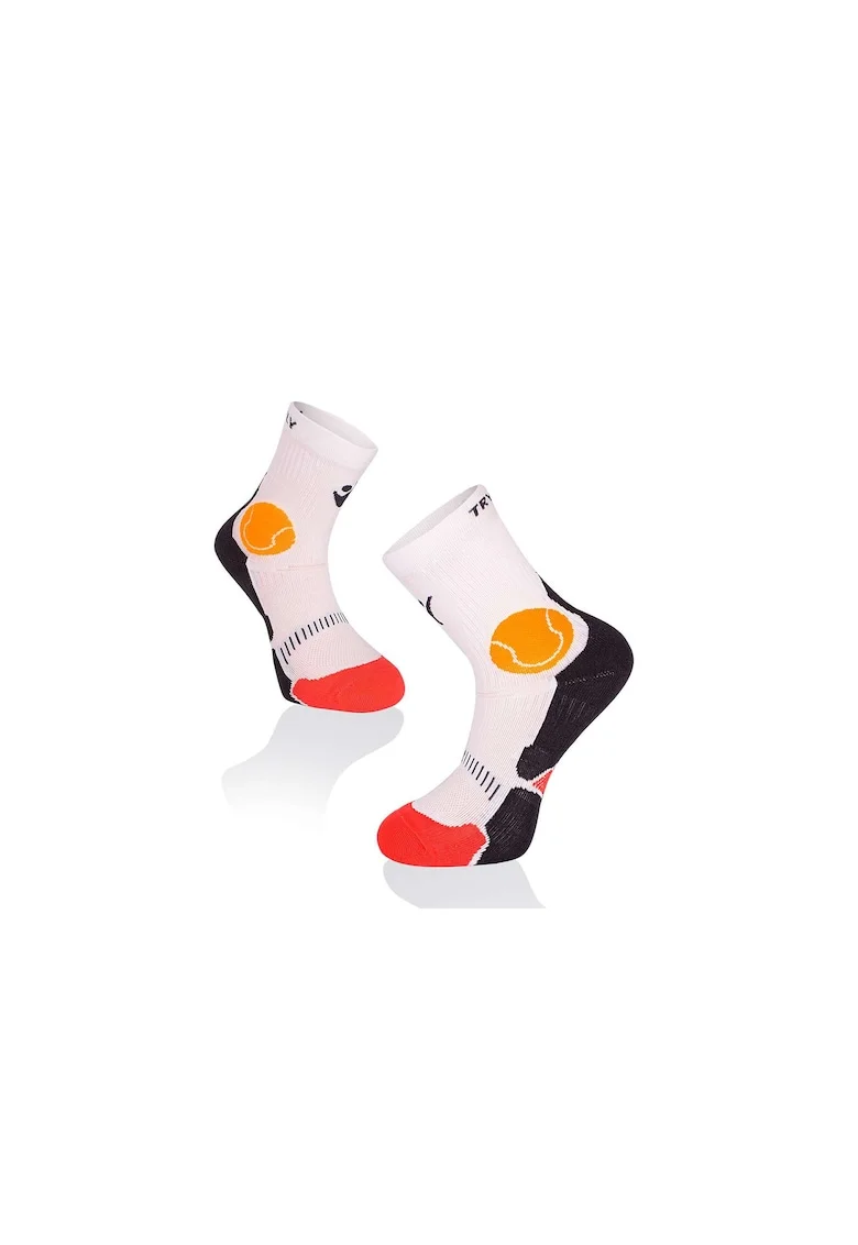 Sosete pentru tenis Fusion Rosu Portocaliu Negru, Multicolor, Multicolor