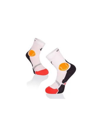 Sosete pentru tenis Fusion Rosu Portocaliu Negru, Multicolor, Multicolor