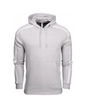 Hanorac sport barbati,  Squadra 21, cu gluga, gri, bumbac/poliester